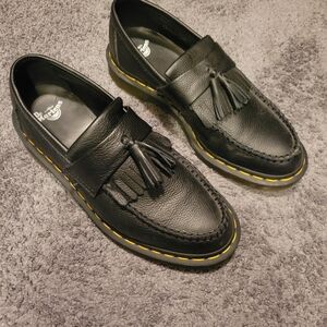 Dr. Martens Black Tassel Loafers